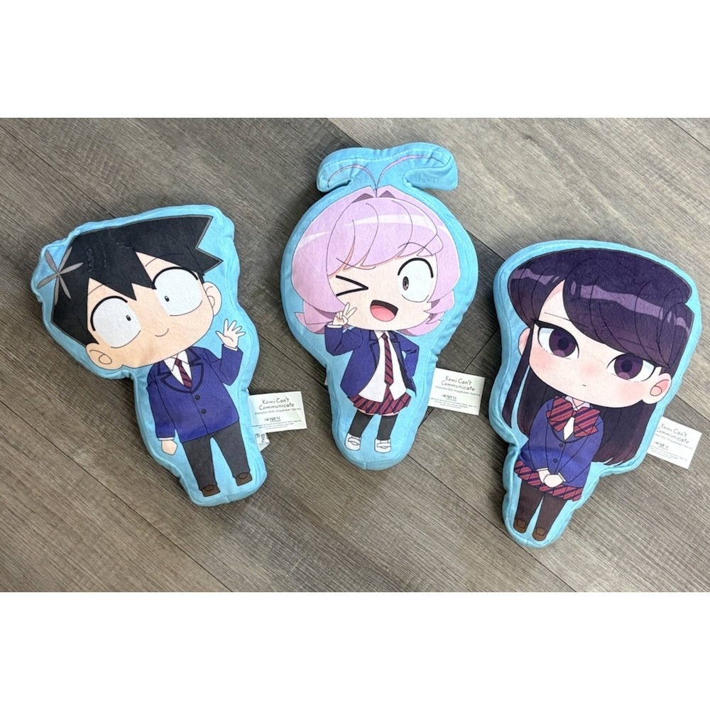 Komi Can't Communicate Plush Lot (3) Shoko Komi, Hitohito Tadano, Najimi Osana
